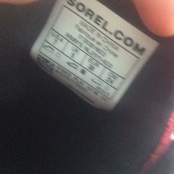 🆕 🍒 SOREL waterproof duck rain boots 🍒 size 7 - Picture 6 of 7